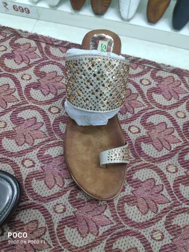 ladies fancy sandal with beige sole - 18026602 - Very Small Image - 1