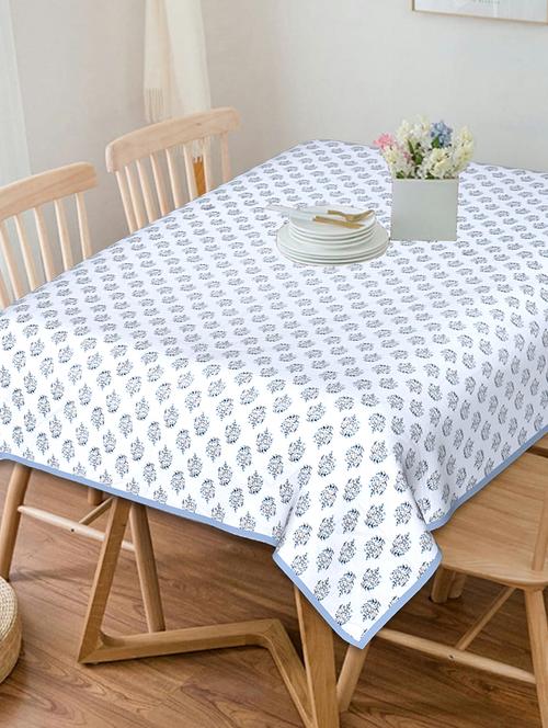 indhome life 200 tc cotton floral printed table cover(60 inch * 90 inch) - 18026615 - Very Small Image - 1