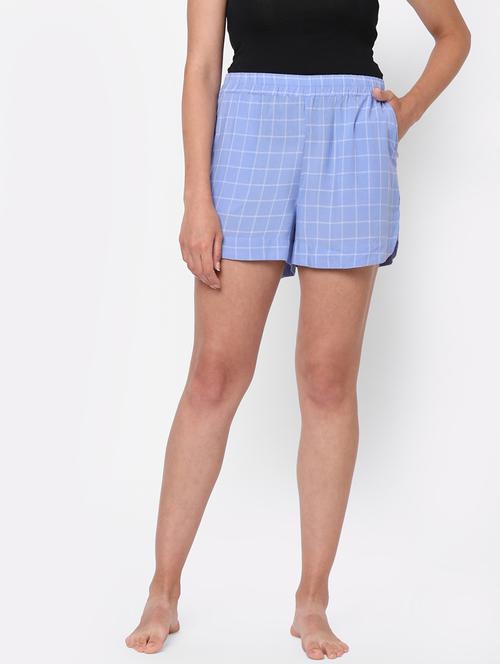 mid rise checkered short - 18027303 - Very Small Image - 1