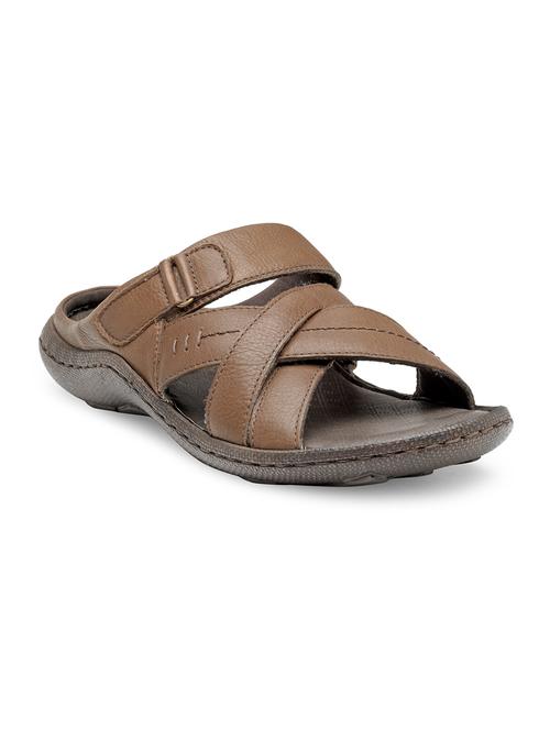 tan slip on slipper - 18027880 - Very Small Image - 1