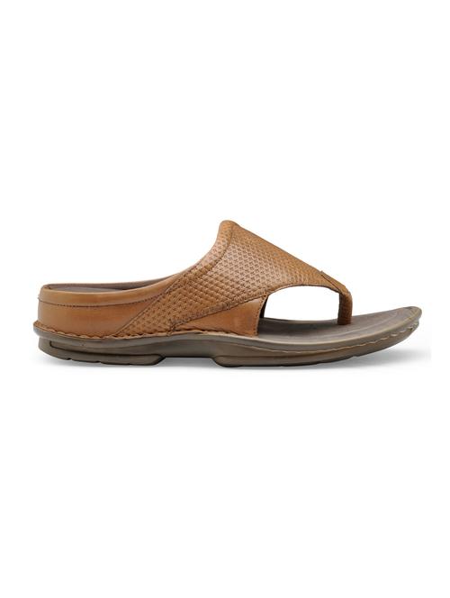 tan solid casual slipper - 18027917 - Very Small Image - 1