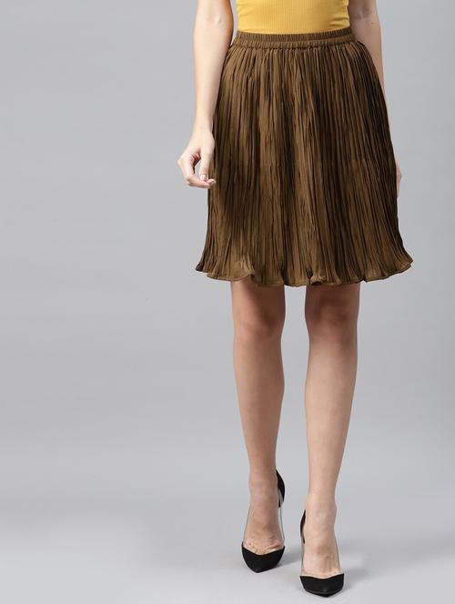 mid rise flared skirt - 18028424 - Very Small Image - 1