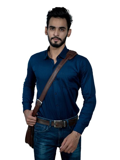 a casual shirt with 100% cotton - 18028544 - Very Small Image - 1