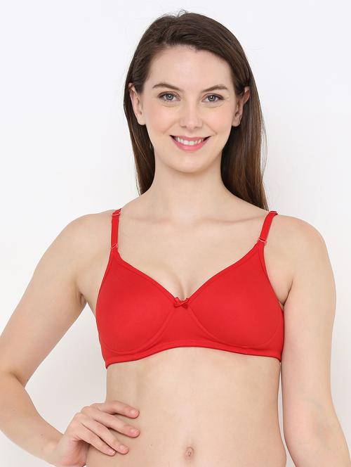detachable strap solid t-shirt bra - 18029390 - Very Small Image - 1