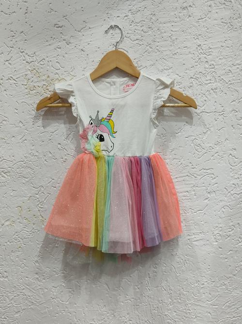 hosery net frock unicon design kids - 18029844 - Very Small Image - 1