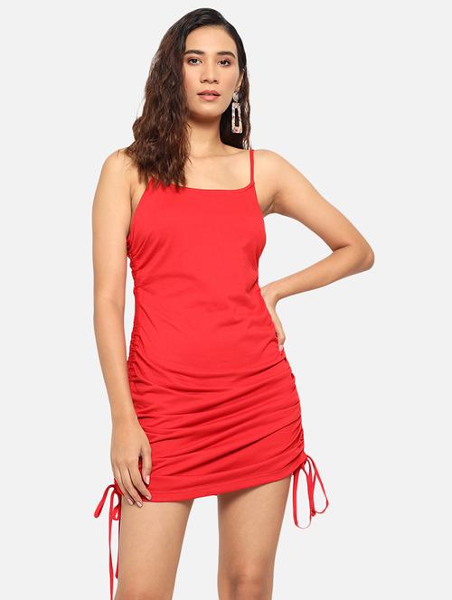 cami neck solid bodycon dress - 18029929 - Very Small Image - 1
