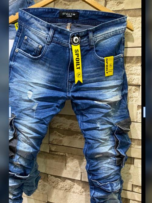 jeans blue color all sizes available - 18030105 - Very Small Image - 1