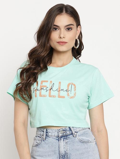 round neck graphic tee - 18032342 - Very Small Image - 1