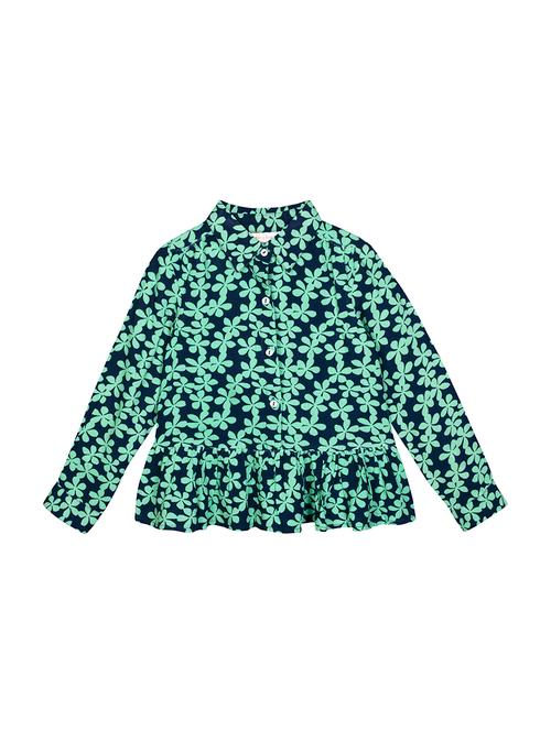 green printed regular top - 18033139 - Very Small Image - 1