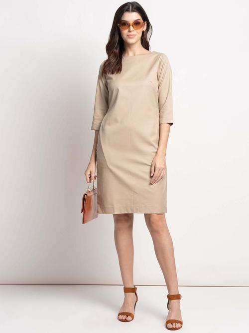 this tan dress is a great - 18033327 - Very Small Image - 1