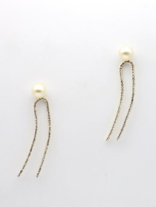 gold geometric earring - 18033890 - Very Small Image - 1
