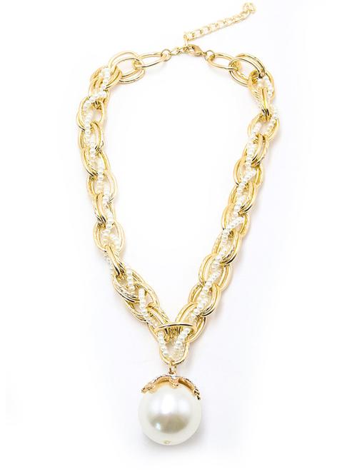 black metal necklace - 18034217 - Very Small Image - 1