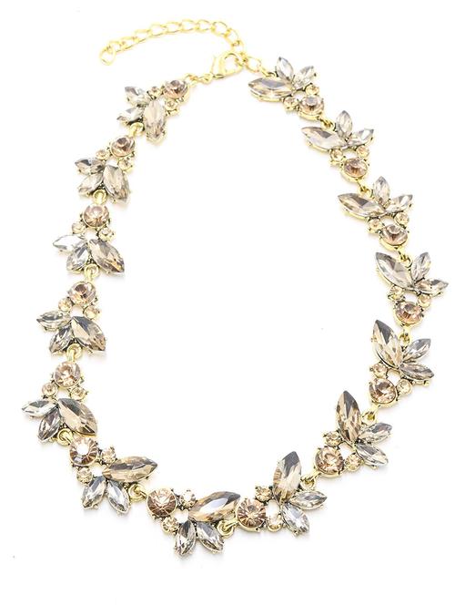 gold metal necklace - 18034219 - Very Small Image - 1