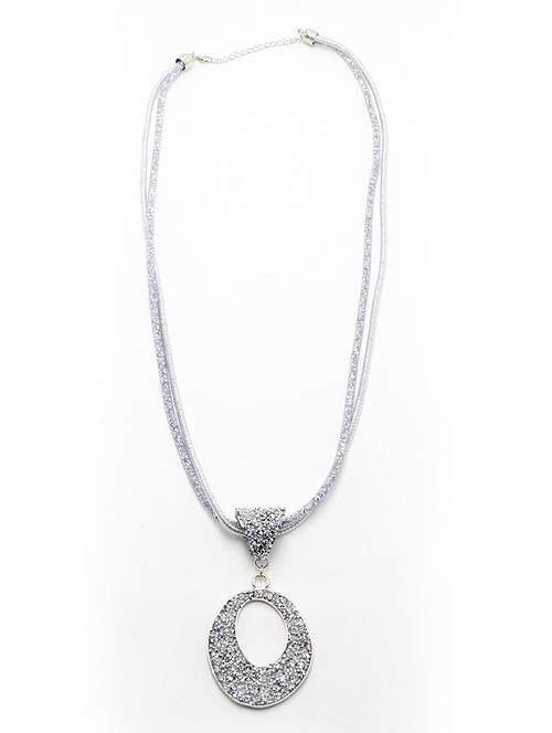shiny double-layered stone necklace - 18034231 - Very Small Image - 1