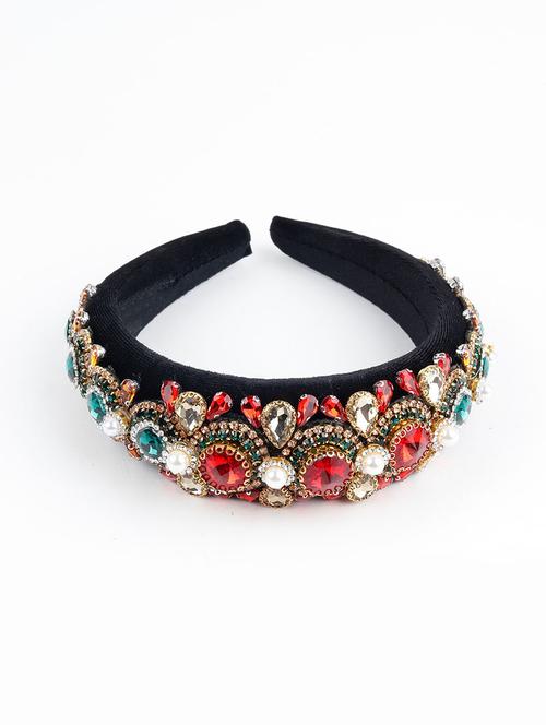 odette black band multi colour beads - 18034734 - Very Small Image - 1