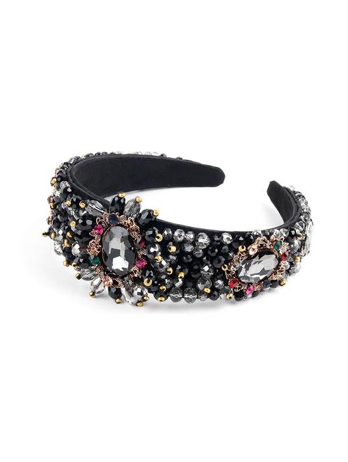 odette black sapphire and beads hairband - 18034749 - Very Small Image - 1