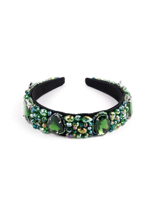 odette gorgeous green sapphire with beads - 18034759 - Very Small Image - 1