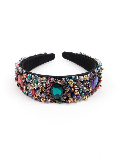 odette multi colour designer hair band - 18034770 - Very Small Image - 1