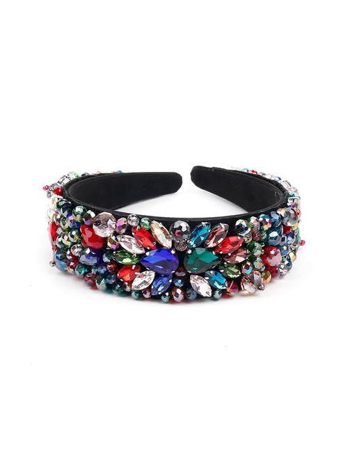 odette plushy multi colour hair band - 18034771 - Very Small Image - 1