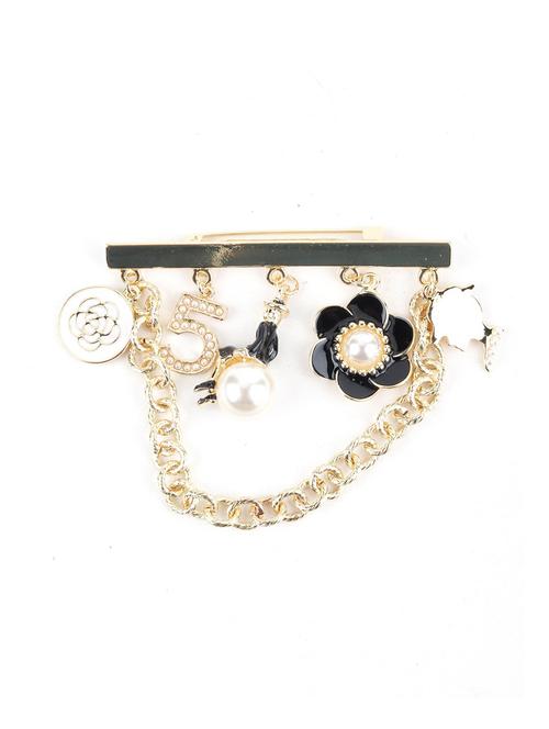 floral charms decorative brooch - 18034828 - Very Small Image - 1