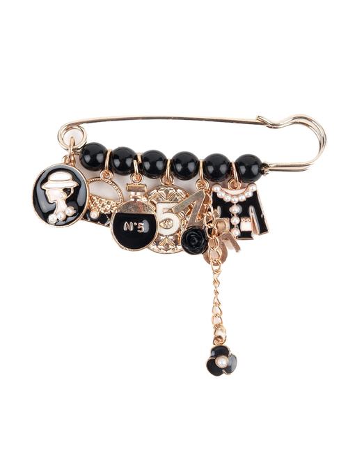 classy lady charms brooch - 18034834 - Very Small Image - 1