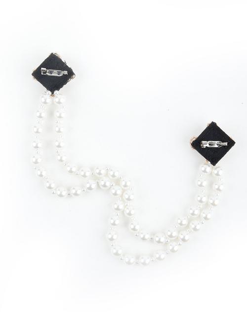 trendy string of pearls brooch - 18034842 - Very Small Image - 1