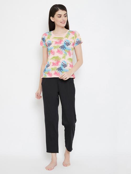 round neck printed sorts set - 18035883 - Very Small Image - 1