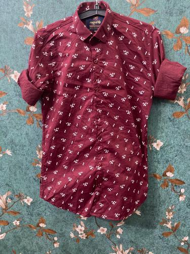 brown shirt cotton - 18036245 - Very Small Image - 1