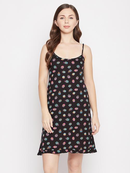 cami neck printed sleepshirt - 18036417 - Very Small Image - 1