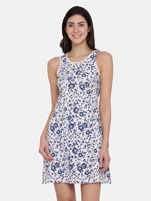 round neck printed sleepshirt - 18036424 - Very Small Image - 1