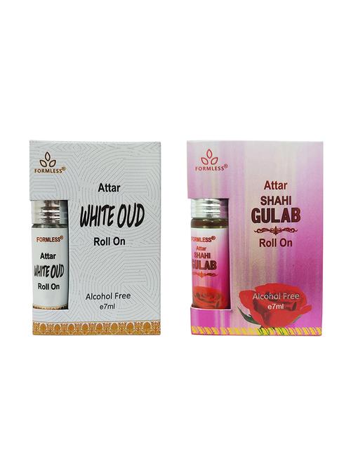 formless set of 2 whiteoud and shahi gulab 7ml atatrs - 18038533 - Very Small Image - 1