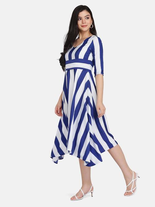 look chic in this beautiful blue - 18039153 - Very Small Image - 1