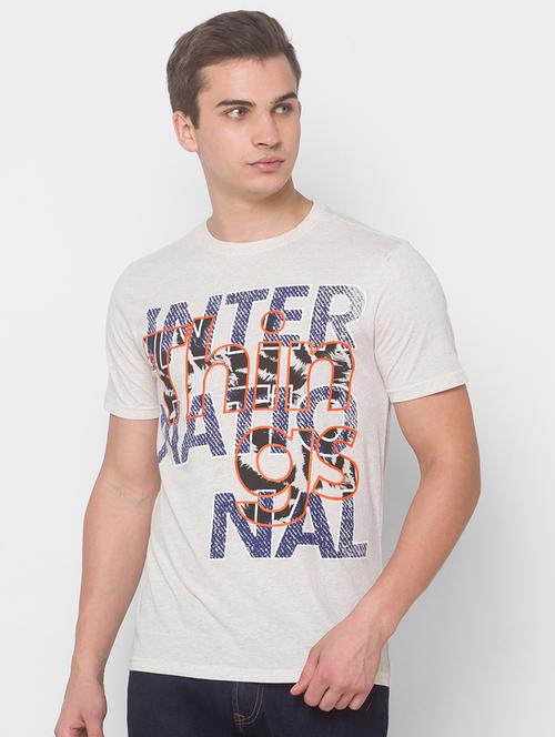 grey printed t-shirt - 18039581 - Very Small Image - 1