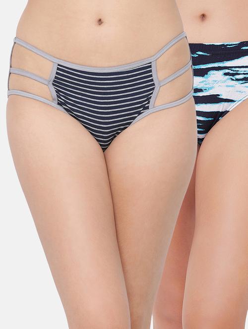 set of 2 printed hipster panty - 18040479 - Very Small Image - 1