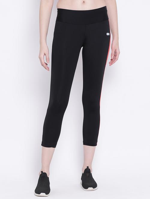 high rise side taped track pant - 18040698 - Very Small Image - 1
