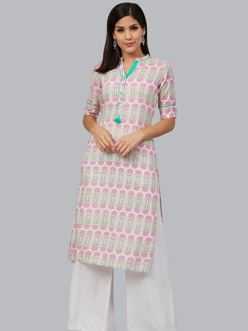 bani women blue straight kurta care - 18040946 - Very Small Image - 1