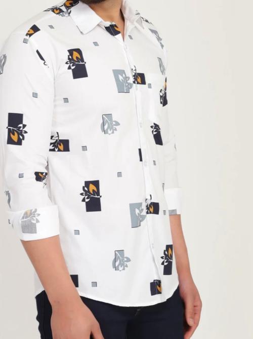 white cotton shirt - 18041302 - Very Small Image - 1