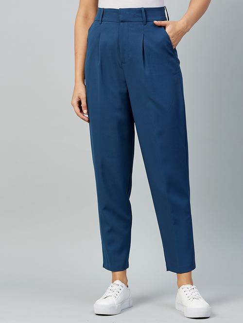 high rise pleated trouser - 18042158 - Very Small Image - 1