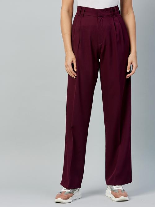 high rise wide leg trouser - 18042160 - Very Small Image - 1