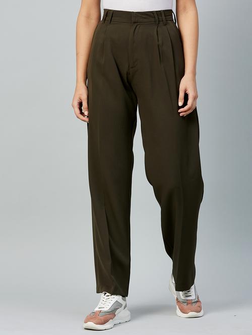 high rise pleated trouser - 18042161 - Very Small Image - 1