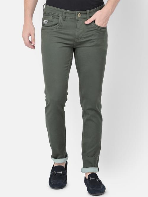 green denim jeans - 18042915 - Very Small Image - 1