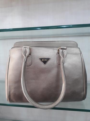 leatherette (pu) gold hand bag - 18044790 - Very Small Image - 1