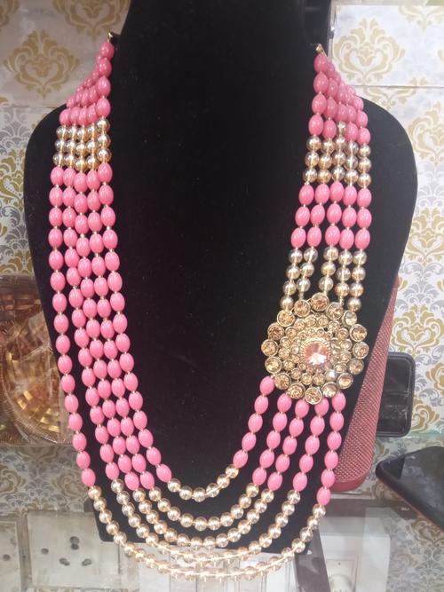 pink attractive mala for men - 18044840 - Very Small Image - 1