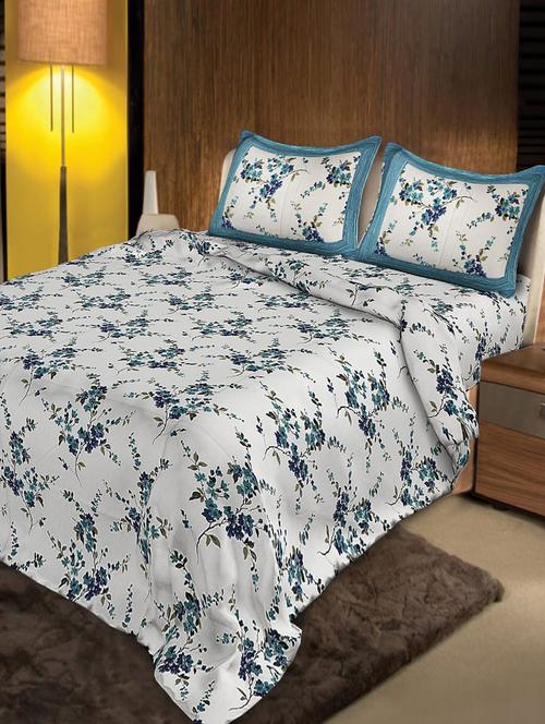 white cotton bedsheet - 18044992 - Very Small Image - 1