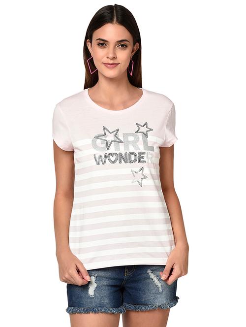 round neck graphic tee - 18045266 - Very Small Image - 1