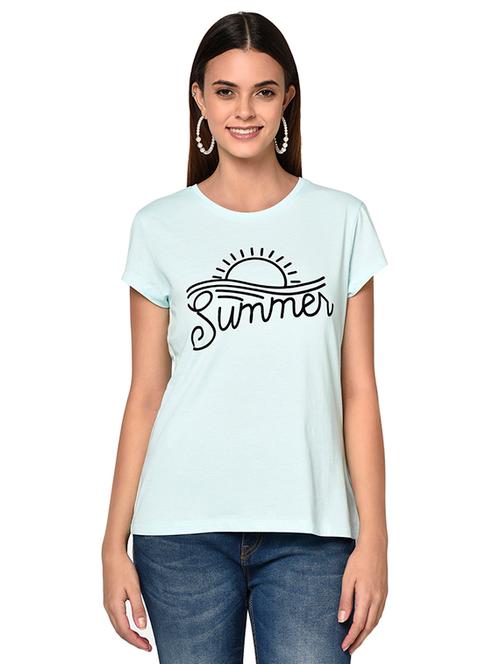 round neck graphic tee - 18045280 - Very Small Image - 1