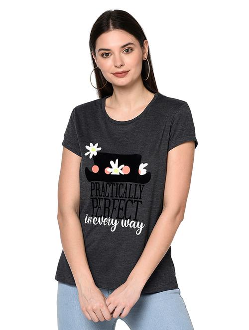 round neck graphic tee - 18045293 - Very Small Image - 1