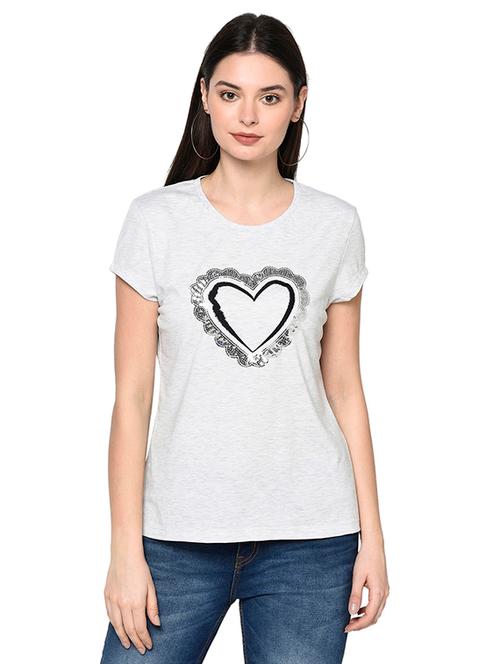 round neck graphic tee - 18045304 - Very Small Image - 1