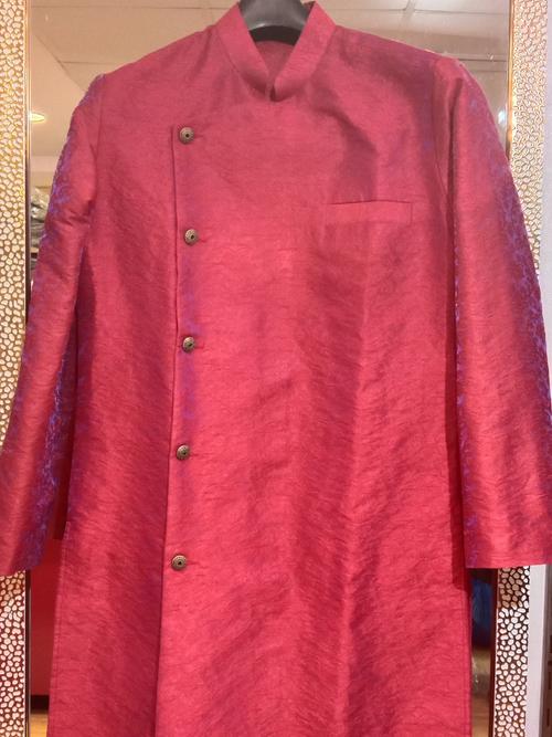 mens indo western kurta with pant - 18045612 - Very Small Image - 1