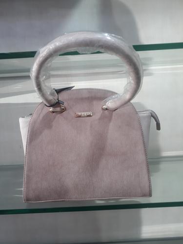leatherette (pu) brown hand bag - 18045806 - Very Small Image - 1